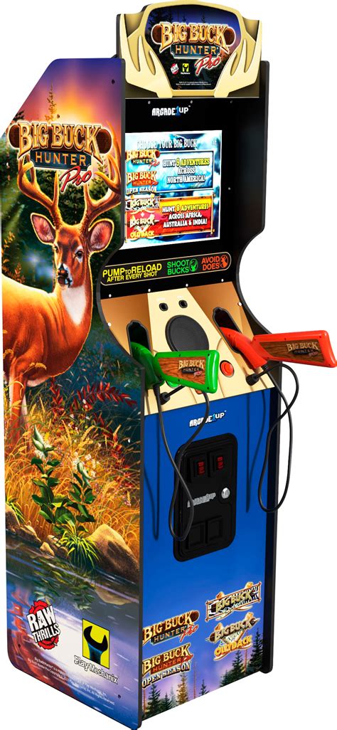 big buck arcade machine|big buck hunter arcade 1up.